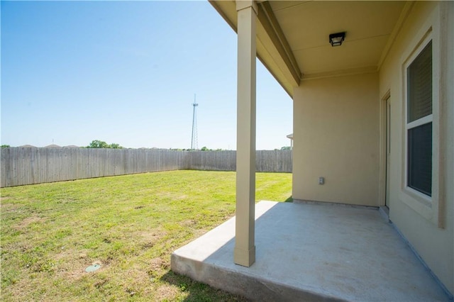 1036 Hillrose Dr, Leander, TX 78641 - view of yard with a patio area