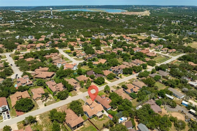 15203 Lariat Trl, Austin, TX 78734 - aerial overview of property's location with nearby suburban area