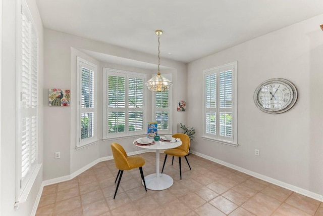 103 Winecup Way, Georgetown, TX 78633 - dining room featuring a chandelier and baseboards