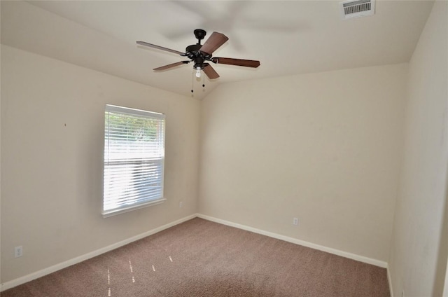 12609 Lee Park Ln, Austin, TX 78732 - carpeted empty room with baseboards and a ceiling fan