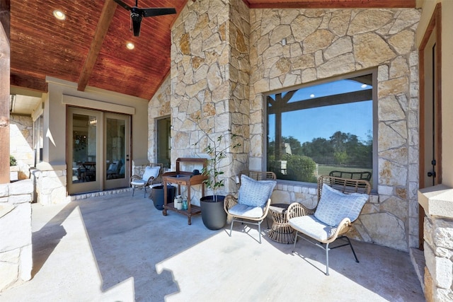 101 Aldea St, Georgetown, TX 78633 - view of patio