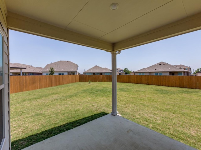 204 Magione St, Hutto, TX 78634 - view of yard featuring a patio area and a residential view