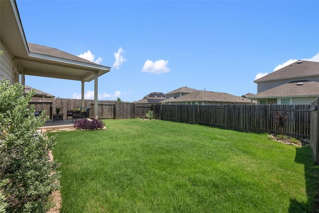 212 Canis St, Georgetown, TX 78628 - view of yard with a patio