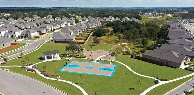 212 Canis St, Georgetown, TX 78628 - aerial overview of property's location featuring nearby suburban area