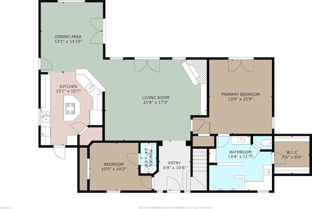 17505 E Darleen Dr, Leander, TX 78641 - home floor plan