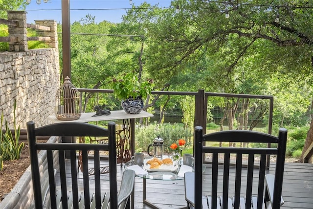 2924 Gabriel View Dr, Georgetown, TX 78628 - view of deck