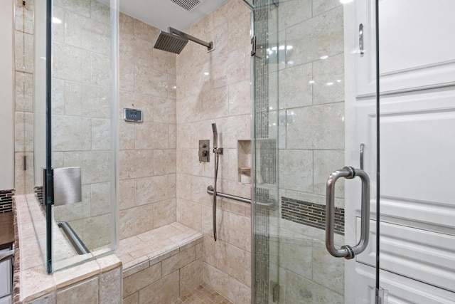 8126 Greenslope Dr, Austin, TX 78759 - full bath featuring a stall shower