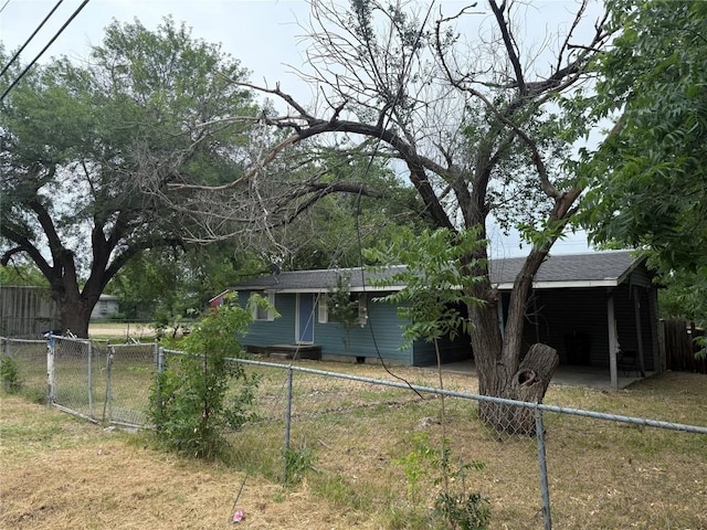 2505 Gardenia Dr, Austin, TX 78727 - back of house with a shingled roof
