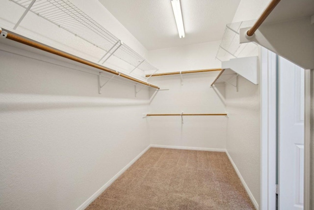 5616 Gorham Glen Ln, Austin, TX 78739 - walk in closet featuring light carpet