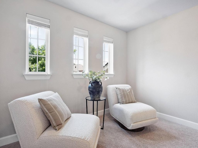 116 Claiborne Lake Ln, Georgetown, TX 78628 - sitting room featuring carpet floors
