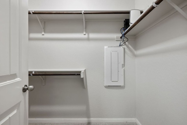 854 Pumpkin Rdg, New Braunfels, TX 78130 - spacious closet with electric panel