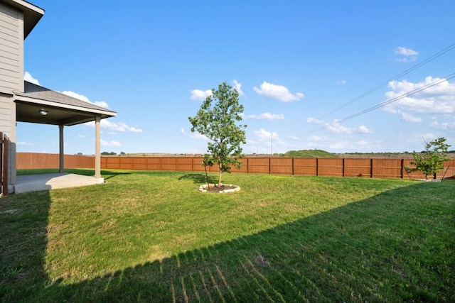 854 Pumpkin Rdg, New Braunfels, TX 78130 - view of yard with a patio area