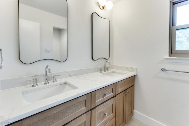 7702 Turquoise Trl, Austin, TX 78749 - full bathroom with double vanity