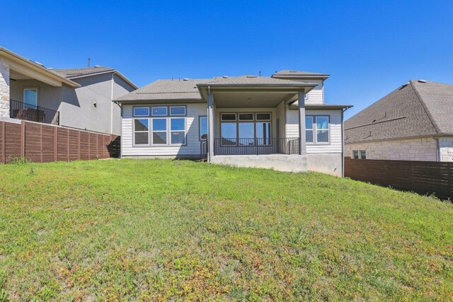 16825 Roselin Dr, Austin, TX 78738 - view of back of property