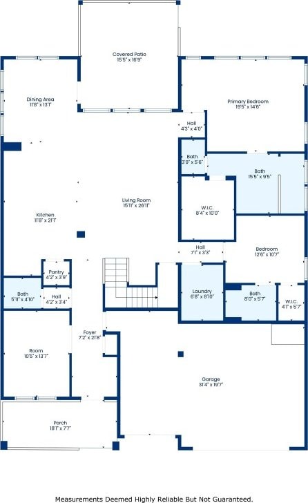 16825 Roselin Dr, Austin, TX 78738 - home floor plan