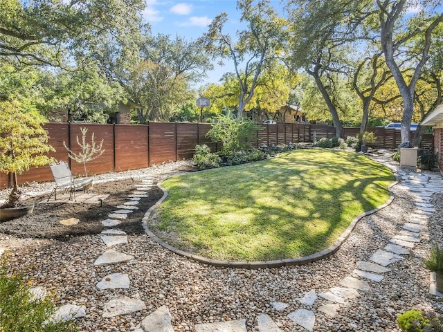 203 Wallis Dr, Austin, TX 78746 - view of yard