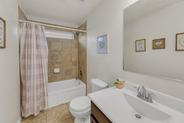 116 Bufflehead, Leander, TX 78641 - full bath featuring toilet, vanity, and shower / bath combo with shower curtain
