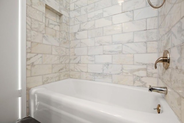 5706 Cherry Park, Austin, TX 78745 - bathroom with washtub / shower combination