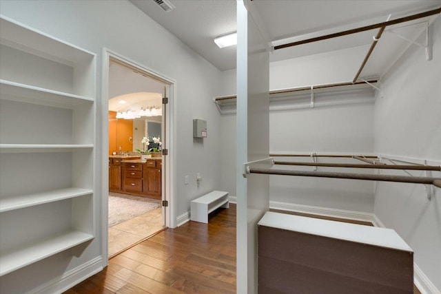 10524 Roy Butler Dr, Austin, TX 78717 - spacious closet with wood-type flooring