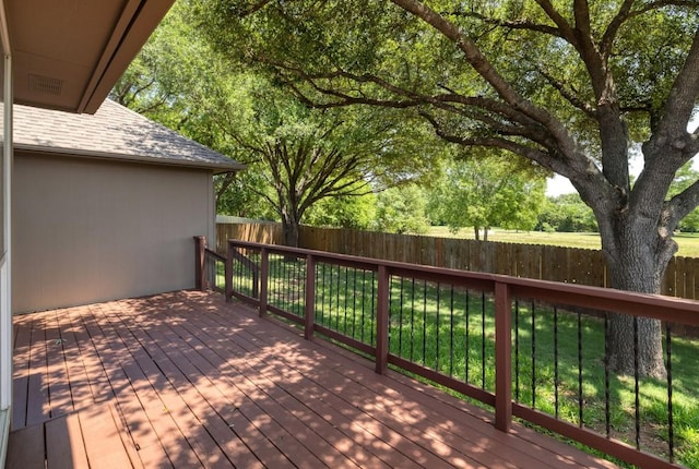 14943 Doria Dr, Austin, TX 78728 - view of wooden terrace