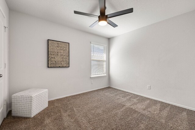 107 Nathaniel Dr, Taylor, TX 76574 - carpeted empty room featuring ceiling fan