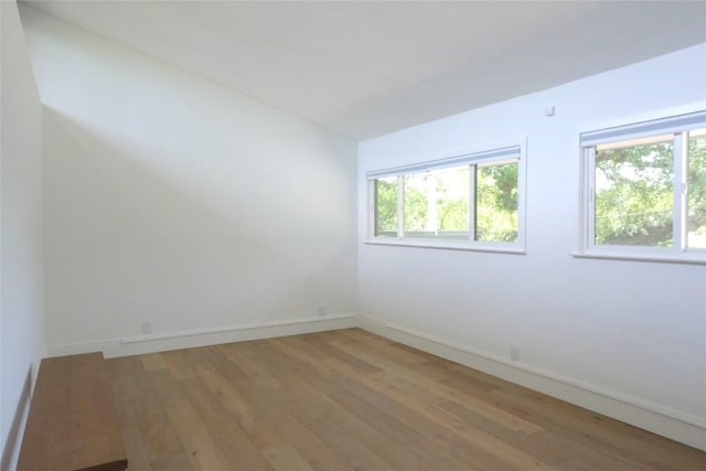 808 Vanguard St, Austin, TX 78734 - spare room with light wood-style floors, plenty of natural light, and baseboards