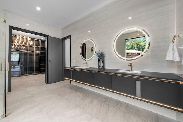 101 S Lake Hills Dr, Austin, TX 78733 - hall featuring a sink