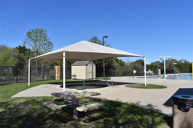 204 Chickadee Ln, Leander, TX 78641 - view of home's community featuring a pool and a patio