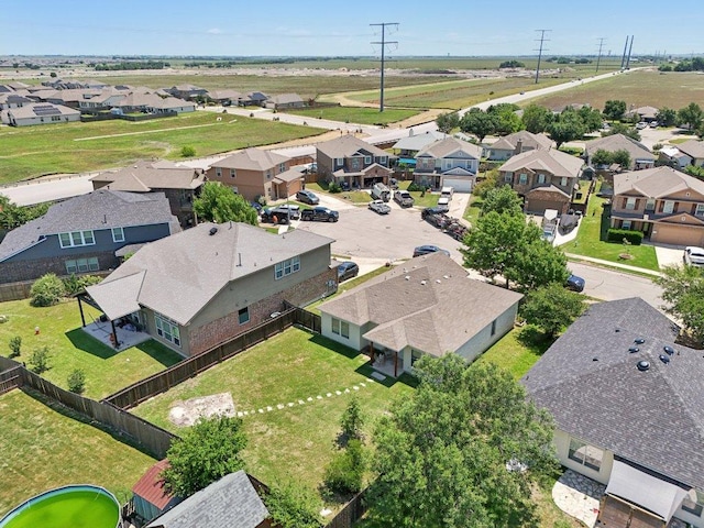 1207 Tricia Cv, Hutto, TX 78634 - aerial perspective of suburban area