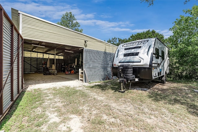 300 Summer Hills Dr, Wimberley, TX 78676 - view of pole building with a carport