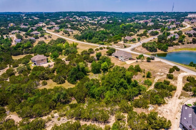 421 Huck Finn Trl, Dripping Springs, TX 78620 - bird's eye view of a nearby body of water