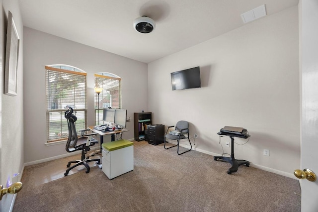 2801 Stirrup Cv, Leander, TX 78641 - carpeted office with baseboards