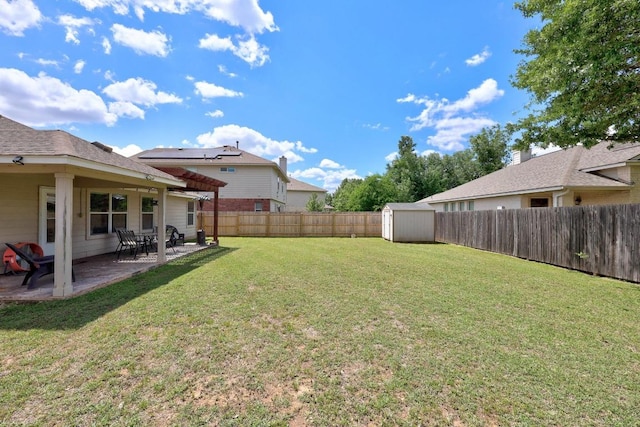 2801 Stirrup Cv, Leander, TX 78641 - view of yard with a patio