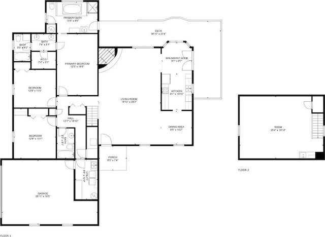 708 Post Oak Dr, Dripping Springs, TX 78620 - property floor plan