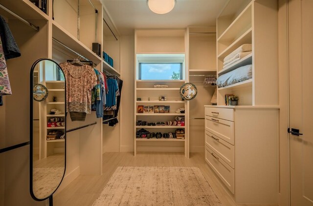 104 Megan Ln, Horseshoe Bay, TX 78657 - spacious closet with light wood-style flooring