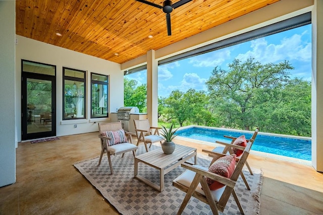 104 Megan Ln, Horseshoe Bay, TX 78657 - view of patio with an outdoor pool