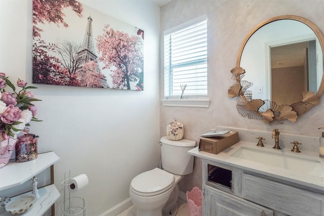 13210 Chriswood Dr, Cypress, TX 77429 - half bath featuring toilet and vanity