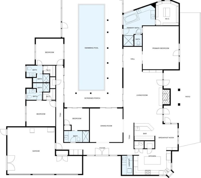 2704 Aurora, Horseshoe Bay, TX 78657 - view of floor plan / room layout
