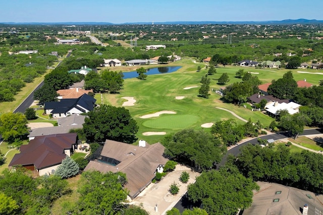 2704 Aurora, Horseshoe Bay, TX 78657 - aerial perspective of suburban area featuring a nearby body of water and a golf course