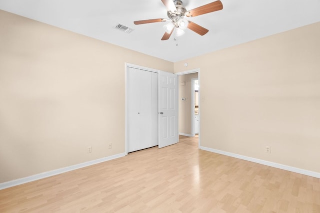 9226 Jollyville Rd Unit 191, Austin, TX 78759 - unfurnished room featuring baseboards, light wood-type flooring, and a ceiling fan