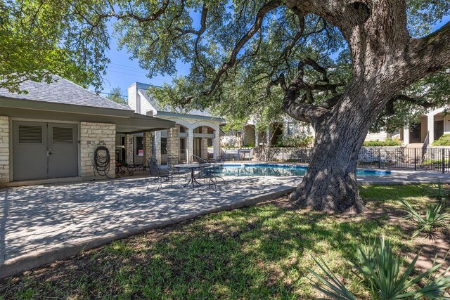 9226 Jollyville Rd Unit 191, Austin, TX 78759 - view of pool featuring a patio