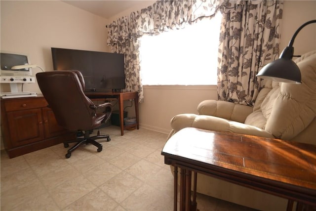 241 Wild Buffalo Dr, Kyle, TX 78640 - office area featuring baseboards