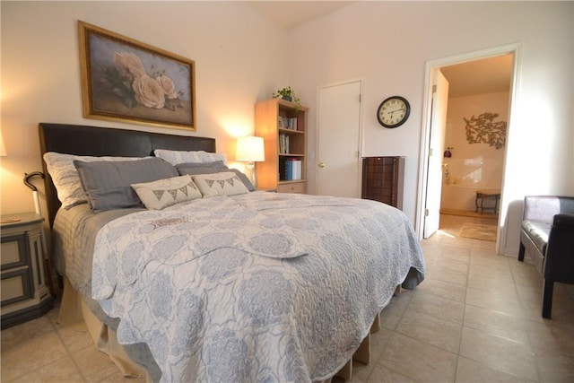 241 Wild Buffalo Dr, Kyle, TX 78640 - bedroom with light tile patterned floors