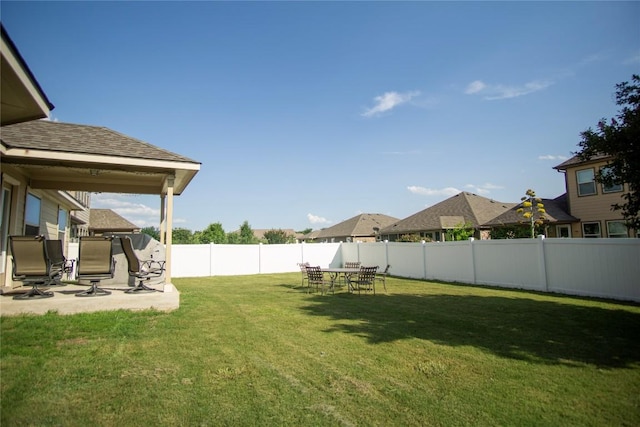 19108 Obed River Dr, Pflugerville, TX 78660 - view of yard with a patio