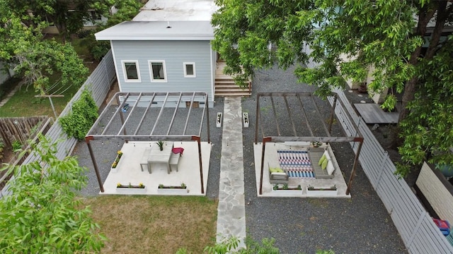 1707 Collier St, Austin, TX 78704 - view from above of property