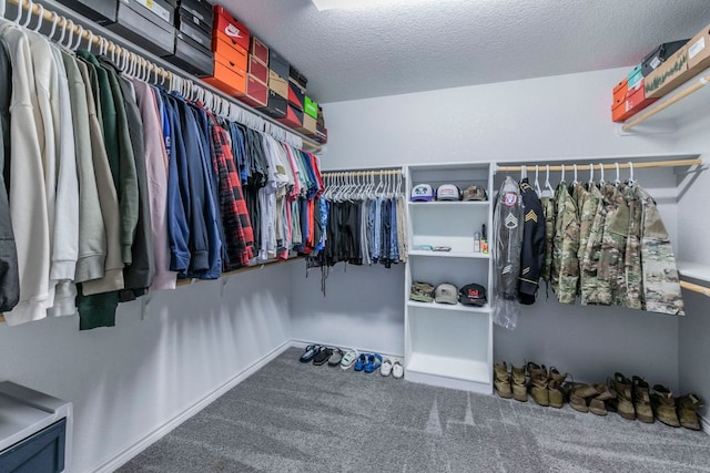 7002 Spirit Of The W Dr, Killeen, TX 76549 - walk in closet featuring carpet