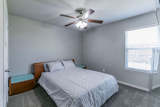 7002 Spirit Of The W Dr, Killeen, TX 76549 - bedroom with carpet and a ceiling fan