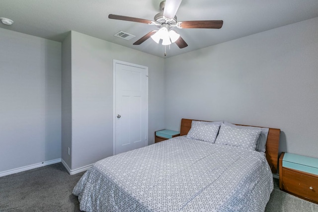 7002 Spirit Of The W Dr, Killeen, TX 76549 - bedroom featuring carpet flooring and ceiling fan