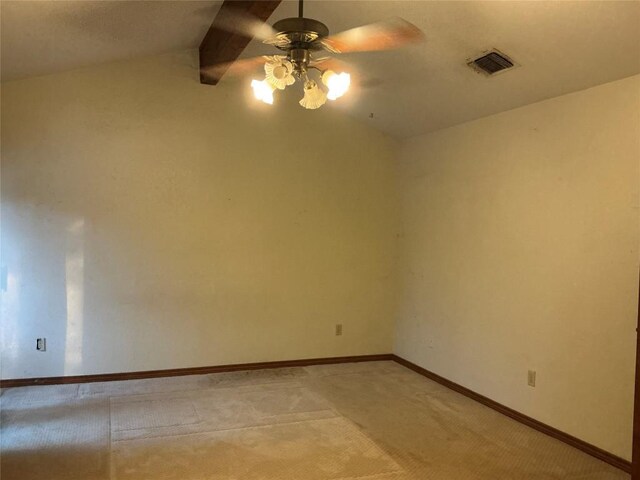 319 Fawnridge St, Georgetown, TX 78628 - spare room featuring ceiling fan and light carpet