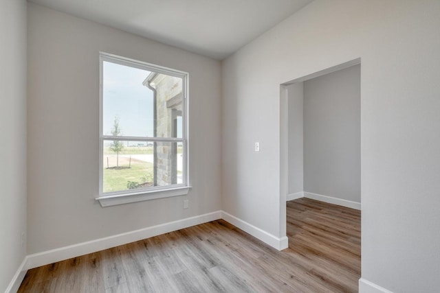 203 Alonzo Dr, Del Valle, TX 78617 - unfurnished room with light wood-type flooring